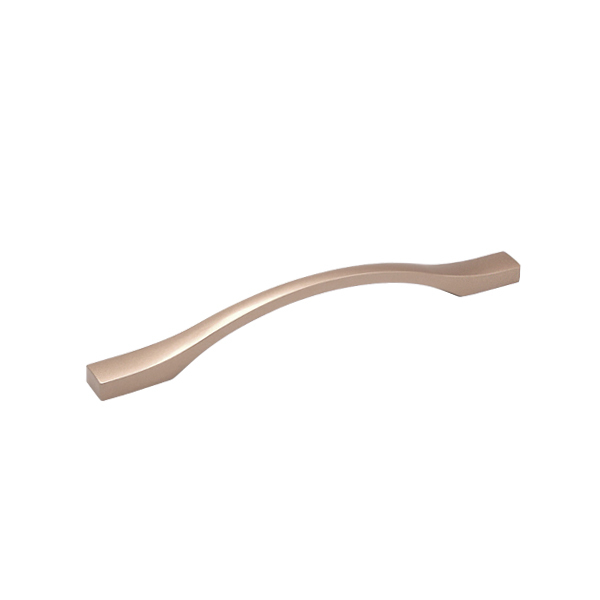 Ручка скоба H76 128 Шампань розовая