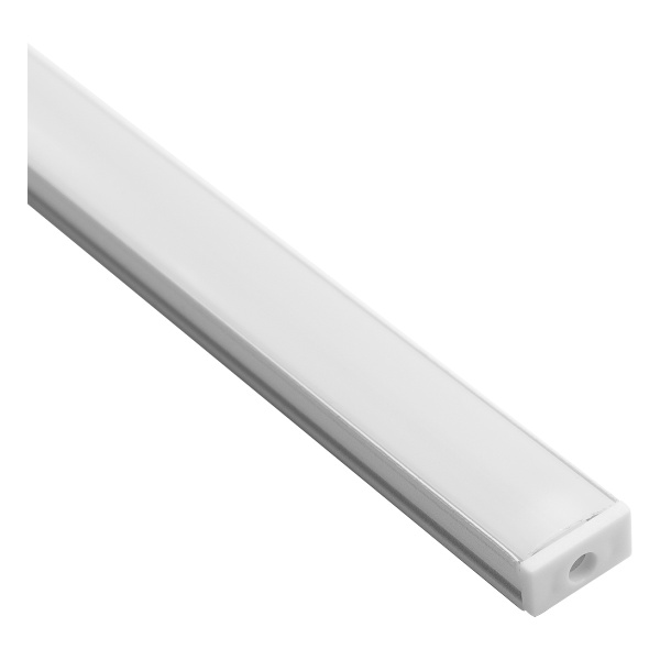 Алюминиевый профиль нак. 3000 х 13.2 х 7 мм ENCENDIENDO 1307, Белый