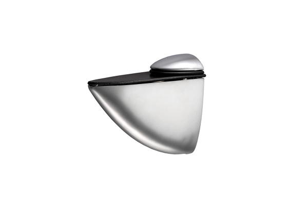 Держатель для стеклянных полок МИНИ 18 Хром матовый AMIX