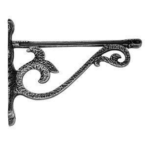 Консоль MOD 5 190x240 мм Серебро античное EDSON