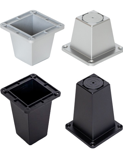 Опора регулируемая ДК-15 декоративная Н-100 мм Белый Микрон 