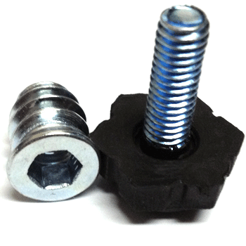 Опора регулируемая М8х22 Чёрная резьба