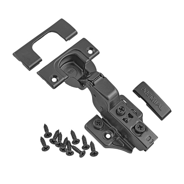 Петля вкладная c дов, чёрный CLIP-ON 3D PRESTO,Н=2