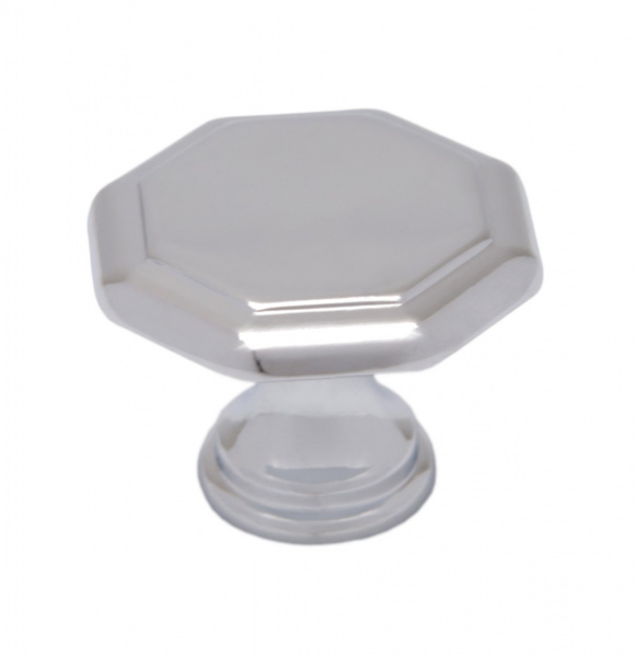 Ручка кнопка RC 013 Хром