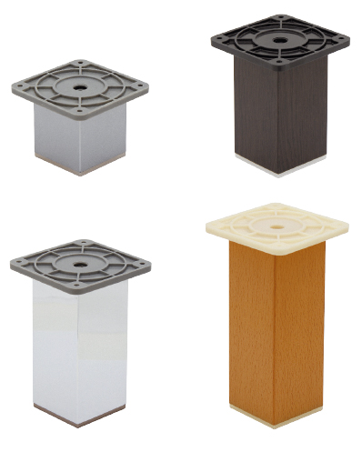 Опора регулируемая ДК-10 декоративная Н-120 мм Тип1 Металлик Микрон