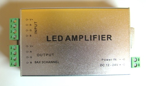 RGB-Усилитель BS-24A (12/24V, 288/576W)
