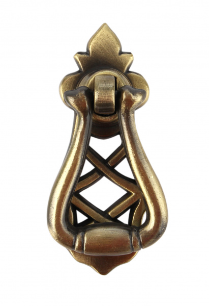 Ручка кнопка RC 050 Латунь старинная