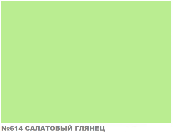 Кромка глянцевая 1х22 614 Салатовый (HG YESIL) Турция