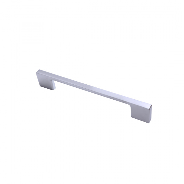 Ручка рейлинг R 3031 128 Хром матовый Алюминий