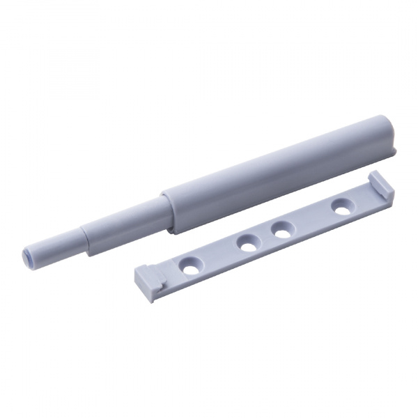 Толкатель для дверей без ручек силикон TLK-03-GR Серый LEMAX