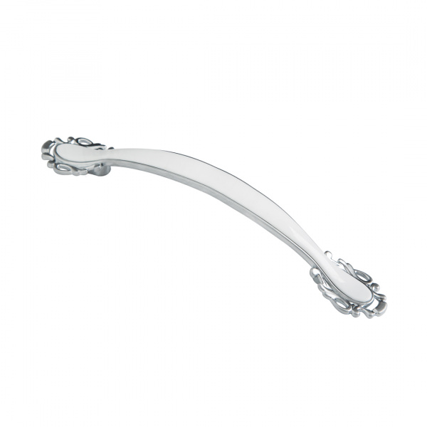 Ручка скоба RS 107 128 Хром матовый 