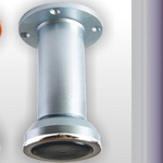 Опора регулируемая ДК-2 декоративная Н-100 мм Металлик/Хром Микрон