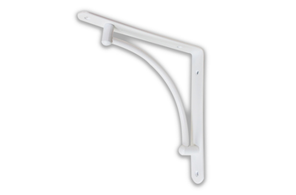 Полкодержатель вогнутый Белый SETE