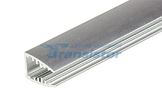 Алюминиевый профиль TOP-SHELF6-2000 ANOD матовый Серебро Arlight