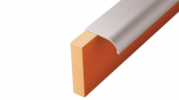 Ручка торцевая PN 16 496 Чёрный матовый №9 Алюминий