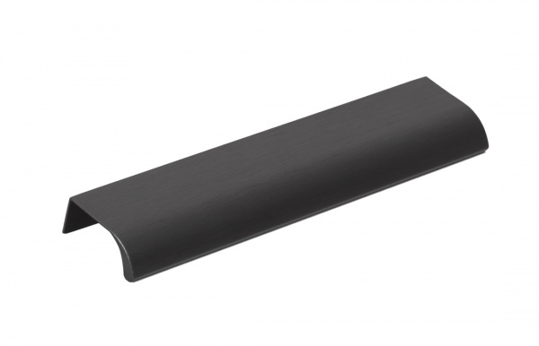 Ручка торцевая Ona 1056/1100 Чёрный шлифованный Алюминий