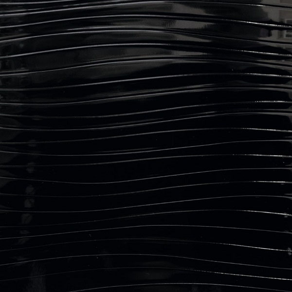 Панель глянцевая 18мм Волнистый чёрный/Белый (SUPER DALGALI SIYAH)