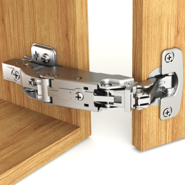 Петля 160* с доводчиком CLIP-ON DTC PIVOT STAR накладная без монтажной планки