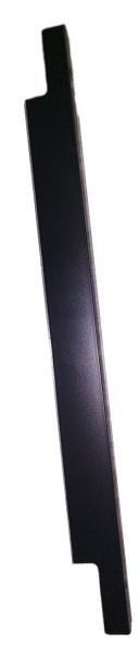 Ручка торцевая PN 11 296 Чёрный матовый №9 Алюминий