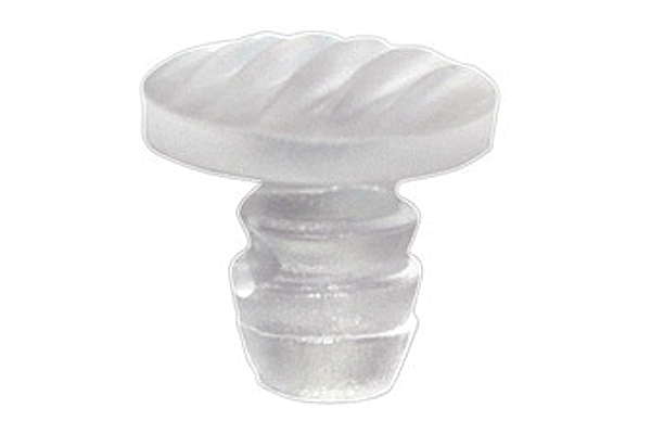 Отбойник (бампер) врезной D10 Белый GVM