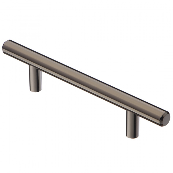 Ручка рейлинг R 3020 128 Хром чёрный