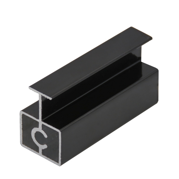 Делитель двухсторонний со стяжкой ELEPHANT Чёрный глянец 5900 мм