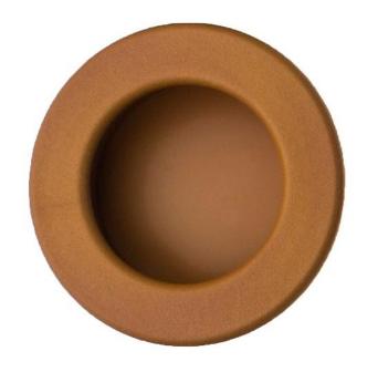 Ручка врезная D 35 Бук