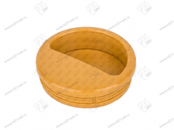 Ручка врезная D 50 Ольха светлая