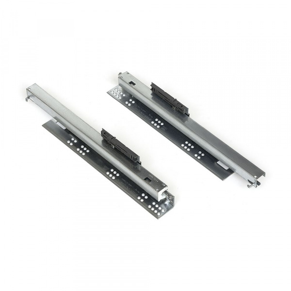 Направляющая шариковая скрытая 400 мм PUSH OPEN с доводчиком Samet SMART SLIDE 40 кг.