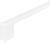 Ручка скоба Elegance L=800 780 мм матовый Белый AQ