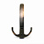 Крючок 3-х рожковый K2346ORB Бронза чёрно-красная матовая Paolo Mozerro