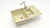 Мойка двойная F210 Q3 Бежевый фреш матовый