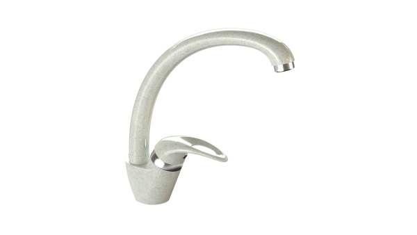 Смеситель MG003 Q15 Белый гранит глянец