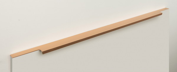 Ручка торцевая RAY RT 109 640/700 Золото матовое Алюминий