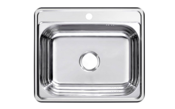 Мойка врезная квадратная Ионико 580х500 Декор