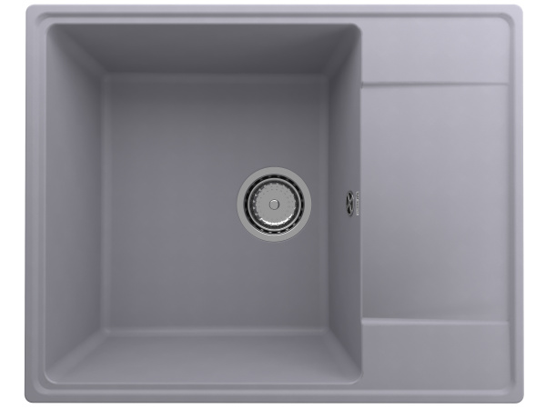 Мойка прямая Quartz Prima 605 Бетон