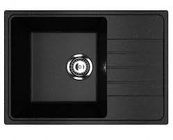 Мойка прямая PR-M600 Чёрный оникс (без сифона)