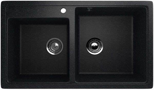 Мойка двойная U200 Чёрный