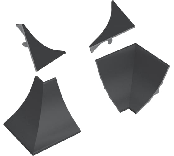 Комплект для плинт. LB-23 Гранит темный 639