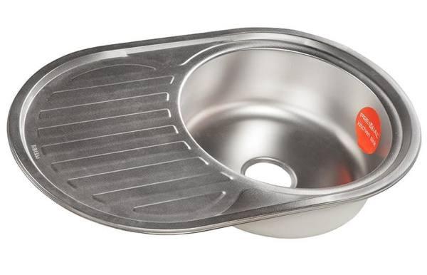 Мойка Овал 7750-8 матовая Нержавеющая сталь AMIX