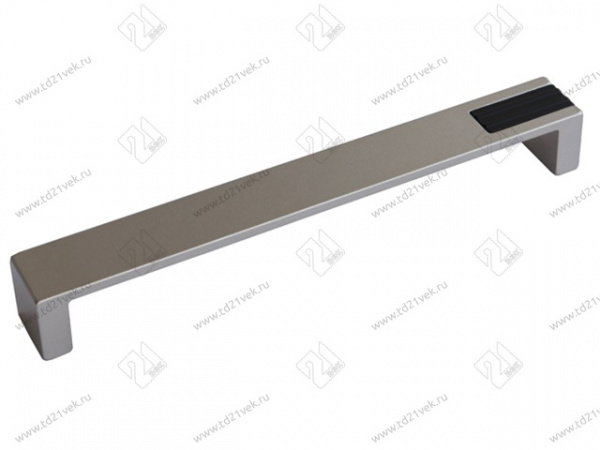 Ручка скоба Оскар 5247 192 Хром Чёрный