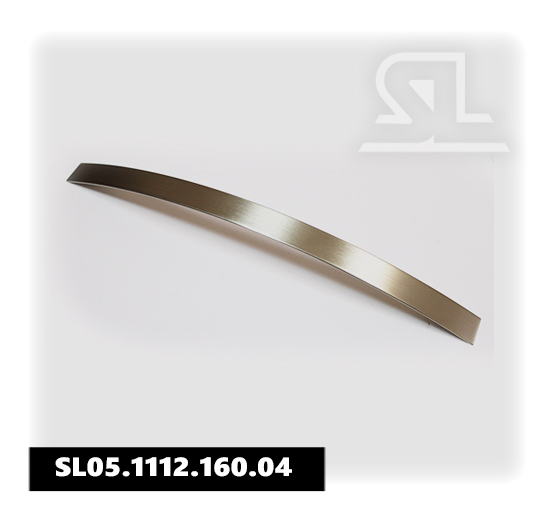 Ручка скоба SL 1112 160 мм. алюминий Нержавеющая сталь SL