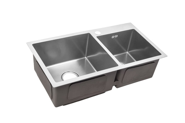 Мойка врезная прямая Disparity 7843 Сатин 3мм