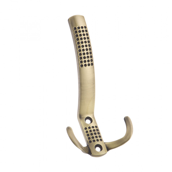 Крючок 3х рожковый KR 0070 AB Бронза античная KERRON 15 кг.