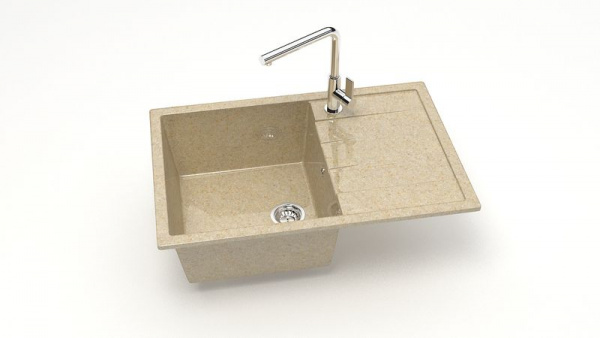 Мойка прямая Джоли Z161 Q14 Ваниль глянец