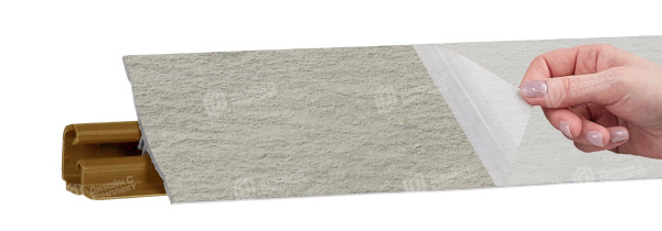 Плинтус LB 231 Геперион светлый 3,0 м 117