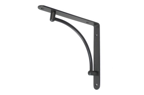 Полкодержатель вогнутый Антрацит SETE