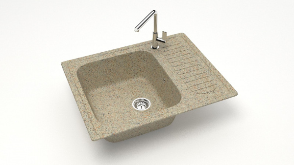 Мойка прямая F15 Q5 Песочный матовый