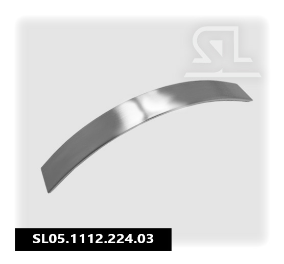 Ручка скоба SL 1112 224 мм. алюминий Хром SL