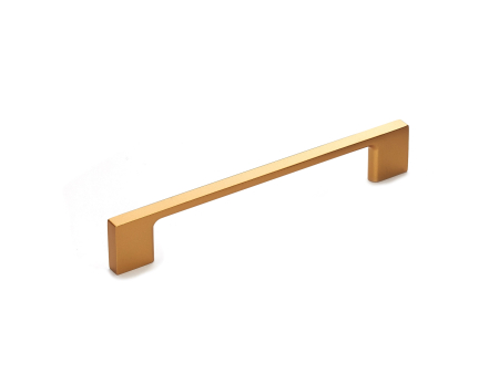 Ручка скоба FS 639L 128 Золото сатиновое матовое